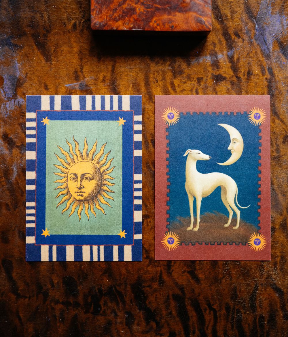 Christmas card Moder Sol by Estelle Graf