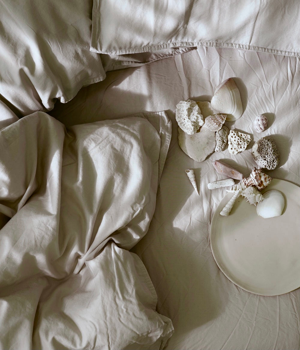 Fitted sheet Pebble