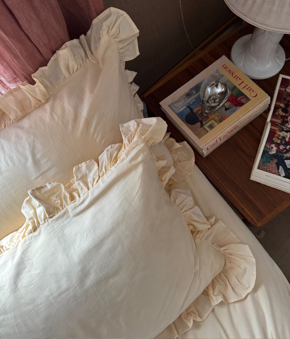Frill pillow case Sorbetto