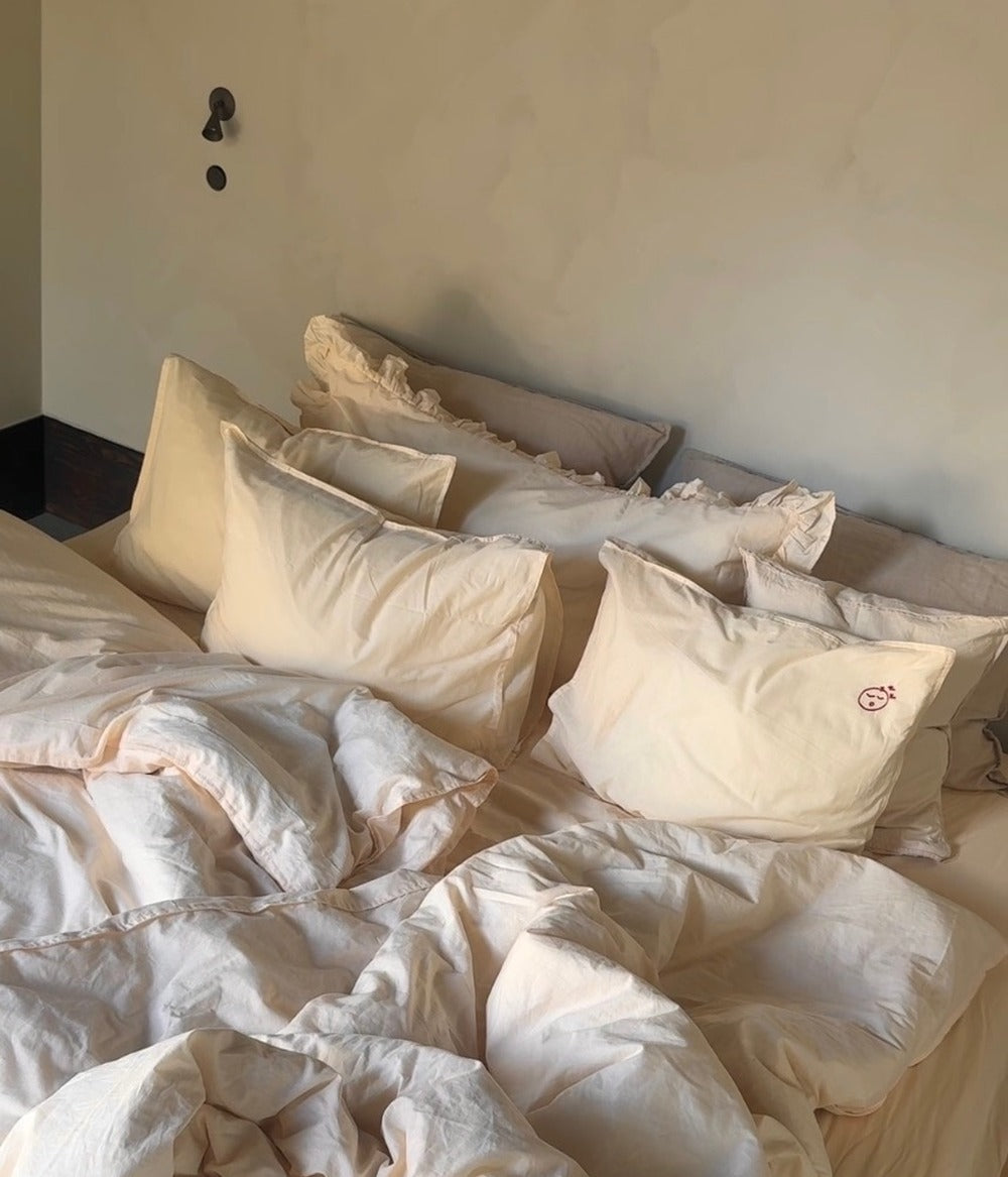 Pillow case Sorbetto Sleepy Smiley (Pre-order)