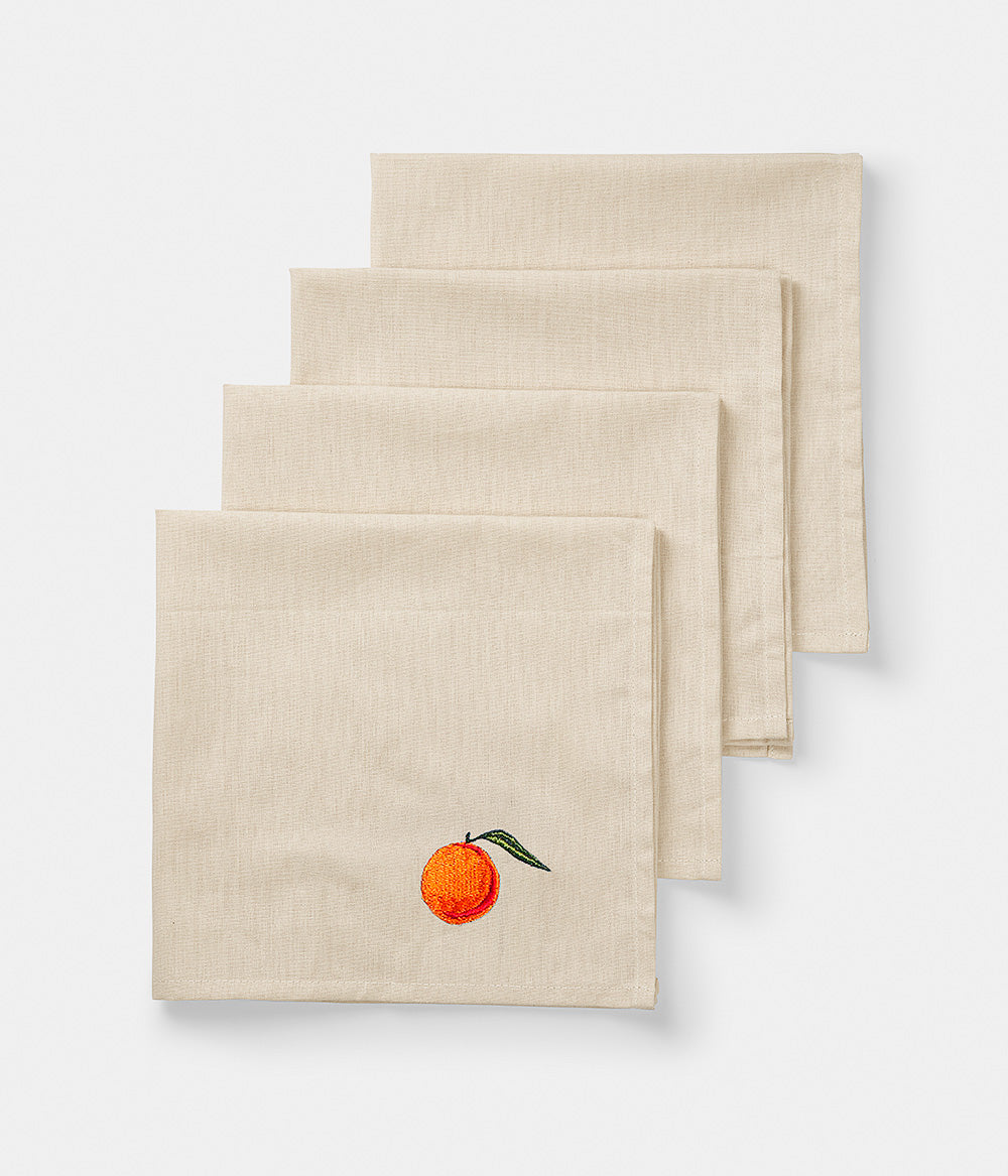 Napkin 4 pcs Soda Oranges