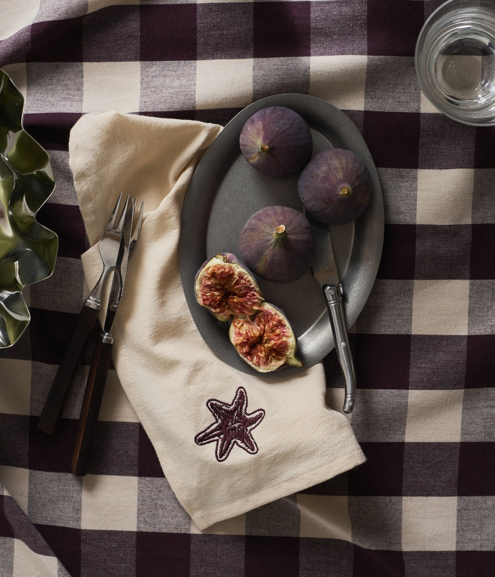 Napkin 4 pcs Astro Bordeaux