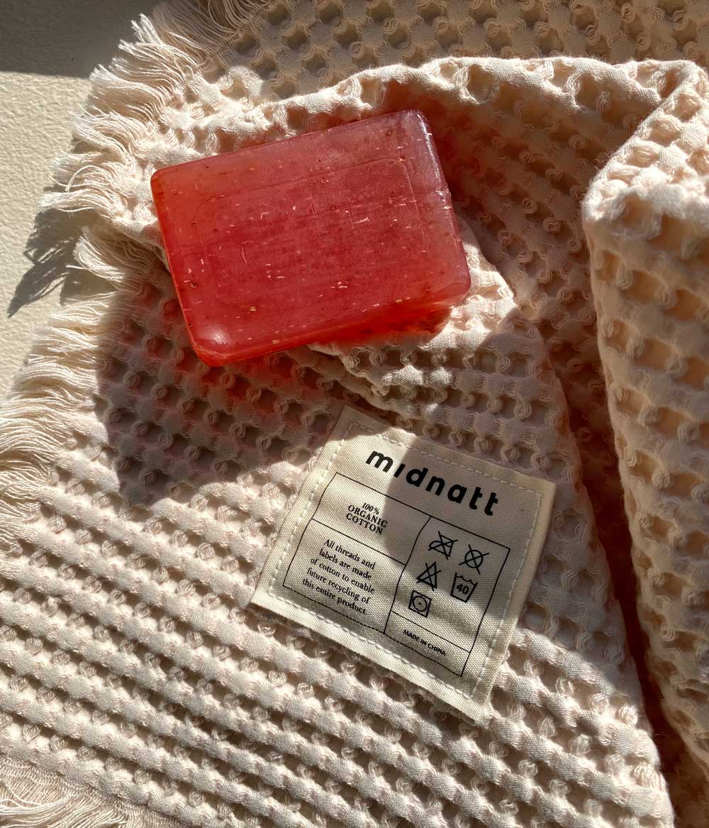 Midnatt-waffle bath towels-0488