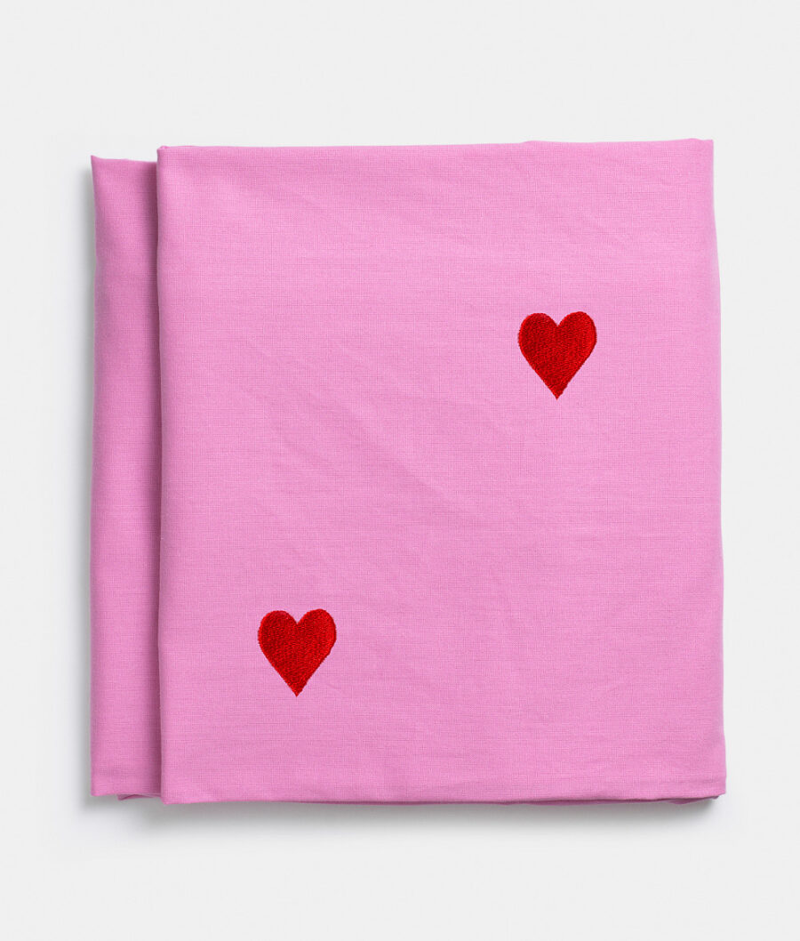 Tablecloth Pink Hearts (Pre-order) - Image 5