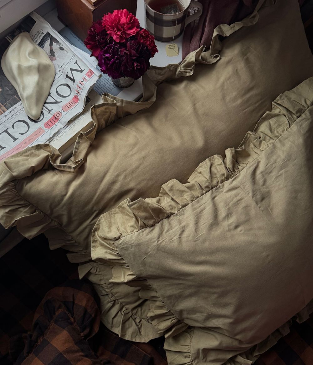 Frill Pillow case Bosco Midnatt 10